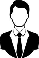 Business Professional Silhouette Illustration for Corporate Branding and Profile Design vector