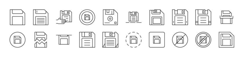 MicroSD Memory Card Related Line Icons for Web Sites, Books, Cards, Apps. Editable Stroke. Suitable for Web Sites, Books, Cards, Apps vector