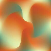 An abstract image of a red, orange and green swirl vector