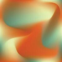 An abstract background with orange and blue colors vector