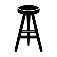 bar stool icon illustration vector