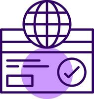 Payment Gateway Outline Style Icon vector