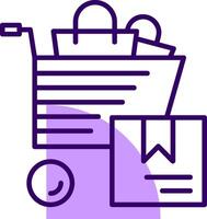 Bulk Purchase Outline Style Icon vector