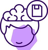Save Outline Shape Style Icon vector