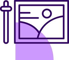Edit Outline Shape Style Icon vector