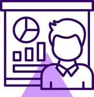 Briefing Outline Shape Style Icon vector