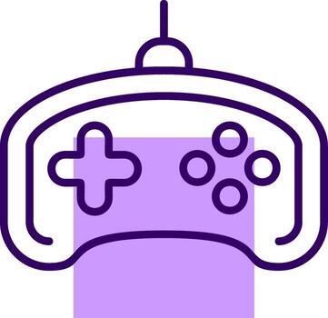 Game controller Outline Shape Style Icon vector