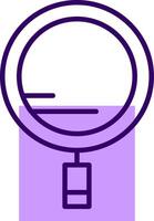 Search Outline Shape Style Icon vector