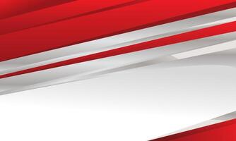 Red white modern abstract background vector