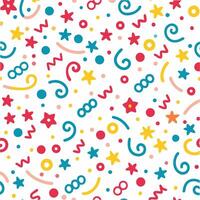 a colorful pattern with stars and stars vector