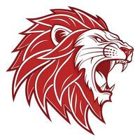 lion head art vector