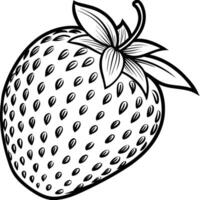 strawberry coloring pages free printable coloring pages vector