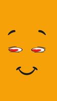 Heart Eyes Looking Left And Right On Vertical 2D Cartoon Animation video