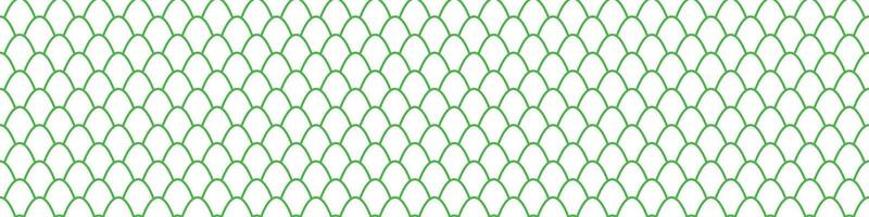 Seamless scale pattern inspired by dragon, snake, and fish skin featuring Japanese geometric texture for mermaid, reptile, and roof designs isolated on white background vector