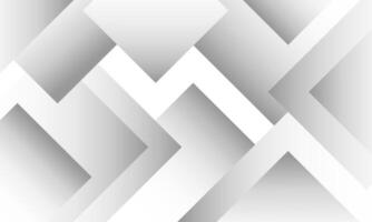 white gray stacked squares abstract background vector