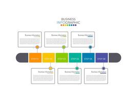 Minimal infographic can be used for workflow layout, diagram, number options, web design. Infographic business concept with 6 option, parts, steps or processes. Abstract background vector