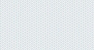 Template isometric grid seamless pattern. Blue isometric grid. Outline isometric graph template background. illustration vector