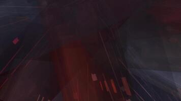 a red and black abstract background with a red and black design video