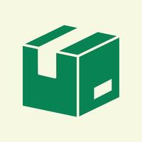 Box trendy artwork handsome abstract illustration colorful useable design vector