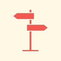 Road sign trendy artwork beauteous abstract illustration colorful applicative design vector