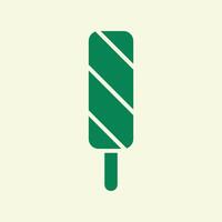 Ice cream trendy artwork handsome abstract illustration colorful useable design vector