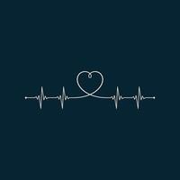 Heart trendy artwork good abstract illustration colorful useable design vector