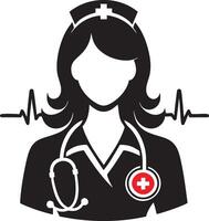 Healthcare Provider Symbol for Modern Design vector