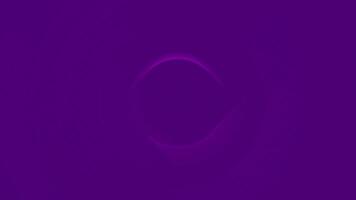 Purple abstract background with circular light patterns. video