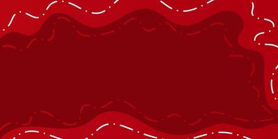 Scarlet Motion Abstract Waves Intertwined with Lines vector