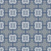 Seamless damask pattern. illustration. Can be used for wallpaper, pattern fills, web page background, surface textures. Seamless oriental pattern in the style of baroque. vector