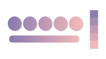 Abstract gradient background with Purple and Rose Quartz color palette. Abstract illustration with gradient blur design. Blurred colored abstract background. Colorful gradient illustration vector