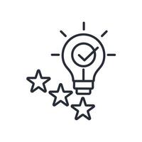 originality icon. .Editable stroke.linear style sign for use web design,logo.Symbol illustration. vector