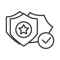 Quality assurance icon. .Editable stroke.linear style sign for use web design,logo.Symbol illustration. vector