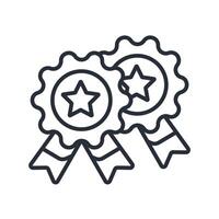 Quality icon. .Editable stroke.linear style sign for use web design,logo.Symbol illustration. vector