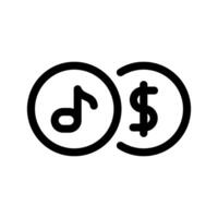 Monetize Icon Symbol Design Illustration vector