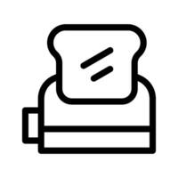Toaster Icon Symbol Design Illustration vector