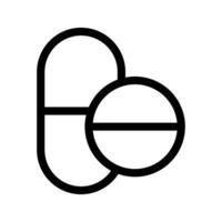 Pills Icon Symbol Design Illustration vector