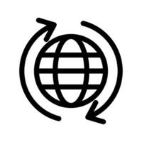 Worldwide Icon Symbol Design Illustration vector