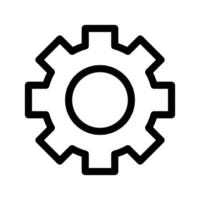 Settings Icon Symbol Design Illustration vector