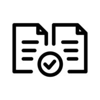 Document Icon Symbol Design Illustration vector
