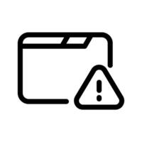 Alert Icon Symbol Design Illustration vector