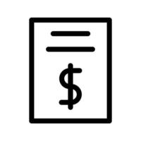 Invoice Icon Symbol Design Illustration vector