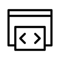 Code Icon Symbol Design Illustration vector