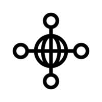Global Infrastructure Icon Symbol Design Illustration vector