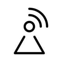 Signal Tower Icon Symbol Design Illustration vector