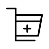 Add To Cart Icon Symbol Design Illustration vector