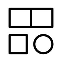 Menu Icon Symbol Design Illustration vector
