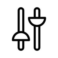 Fencing Icon Symbol Design Illustration vector