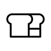 Bread Icon Symbol Design Illustration vector