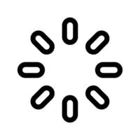 Loading Icon Symbol Design Illustration vector